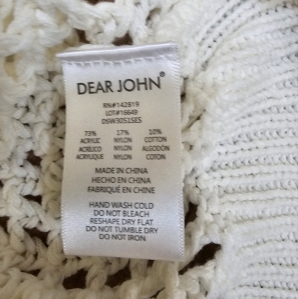Dear John Open Knit Sweater - Picture 5 of 12